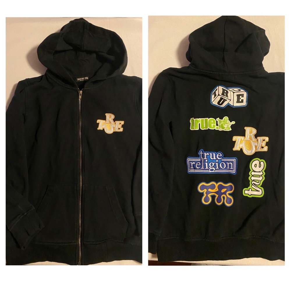 True Religion 
Boy’s Zip Up Hooded Jacket